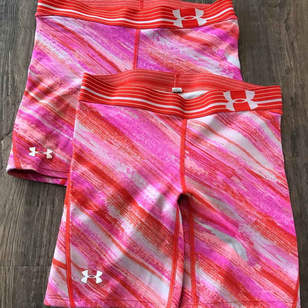 2 Under Armour Softball Sliding Shorts